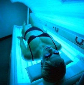 2.Go for tanning booths that are stand up