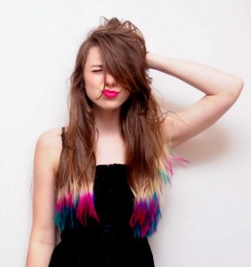 10 Dip-Dyed Hair