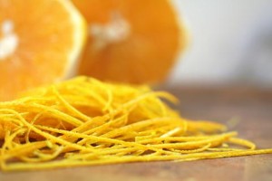 3 Grate, mix, and scrub some oranges