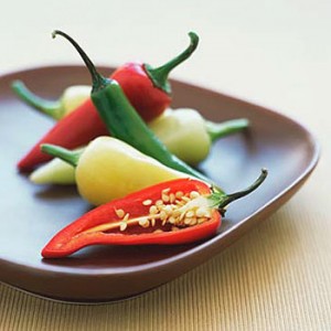 6Eat spicy foods