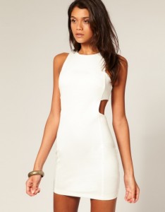 10.Shift Dress with Cut out Sides (from ASOS)