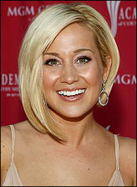 1. Asymmetrical Bob with Side Swept Bangs