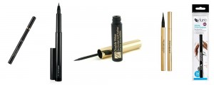 10 Always start with a very thin brush in case of a liquid liner or a thin tip for the eye pencil.