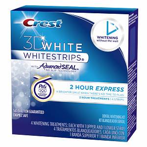 1 Crest 3 Dimensional White Strips 2 Hour Express