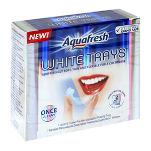 4 Aquafresh White Trays