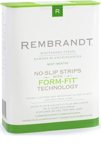 5 Rembrandt Form-Fit Whitening Strips