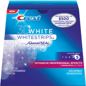 6 Crest 3D White Whitestrips Intensive Professional Effects White Strips