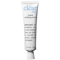 9. Philosophy on a Clear Day Retinol Treatment Lotion
